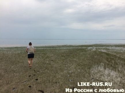 Lake Khanskoye Yeisk, kirándulás a Lake kán, mint hun