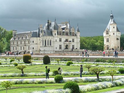 Шато де Chenonceau, Франция описание, снимки, което е на картата, как да се получи