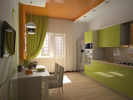 Bucătărie verde (54 de fotografii), o instrucțiune video cu privire la designul interiorului de către propriile mâini, design,