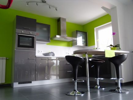 Bucătărie verde (54 fotografii), o instrucțiune video cu privire la designul interior cu propriile mâini, design,