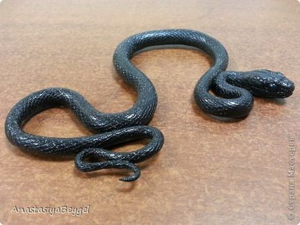 Snake (modellezés, egy csomó fotó), az ország mesterek (agyag, polimer (műanyag)) Snake (modellezés, egy csomó fotó), az ország mesterek