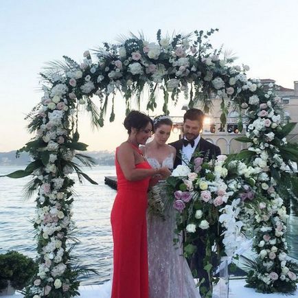 Зоряна весілля буряк озчівіт і Фахріє Евджен побралися в Стамбулі