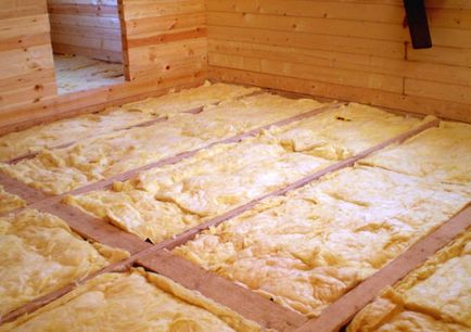 Izolarea fonică a unei podele din lemn pe bușteni, izolarea fonică într-o casă din lemn, sfaturi de fotografie și video