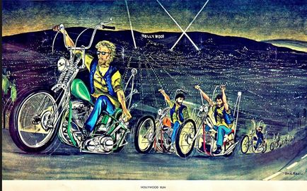 32 Icoane de pictura biker de artist David Manna