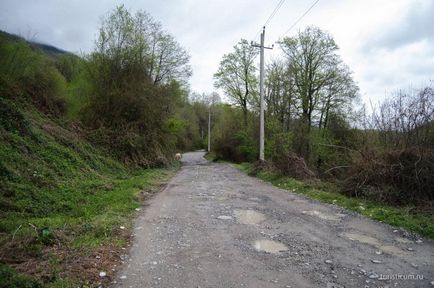 33 водоспаду в Лазаревському районі сочи, урочище Джегош