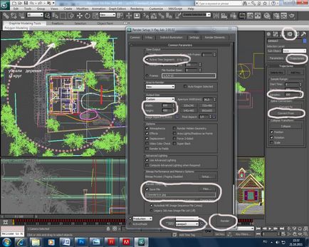 3D zboară în jurul camerei în 3ds max flash - 3ds max lecții