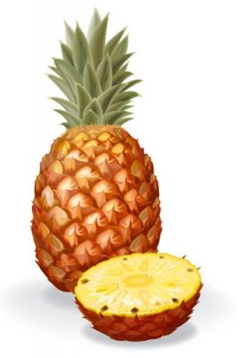 Ananasul este un simbol al vieții frumoase și al sănătății