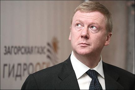 Anatoly Borisovich Chubais biografie, biografie, foto, citate