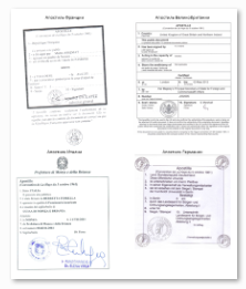 Apostille - șabloane, mostre și forme de traducere a documentelor notariale