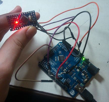 Arduino - exemple, experimente - o pisică în haina