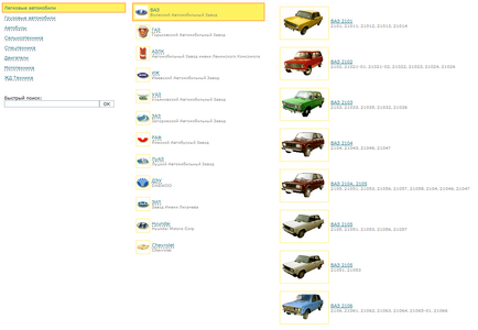 Auto-catalog-shop-online - sistemul de comandă de piese de schimb pentru site-ul dvs. cu o gamă de piese de schimb pentru