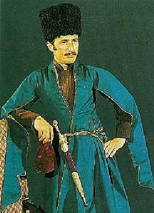 Azerbajdzsáni férfi népviselet (férfi) Azerbajdzsáni férfi népviselet