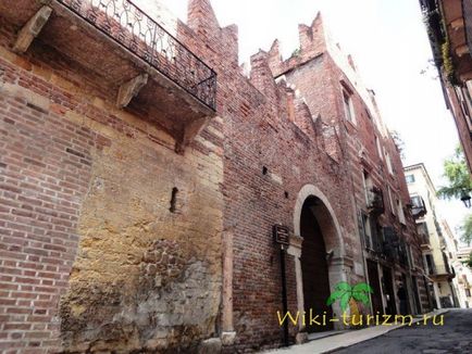 Balcon juliet și casa Romeo din Verona - bloguri pe