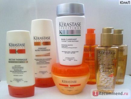 Haj balzsam Kerastase tej tápanyag-thermique - «fogás vagy magic (fotó haj termék és a (nutri-thermique) Haj balzsam Kerastase tej tápanyag-thermique - «fogás vagy magic (fotó haj termék és