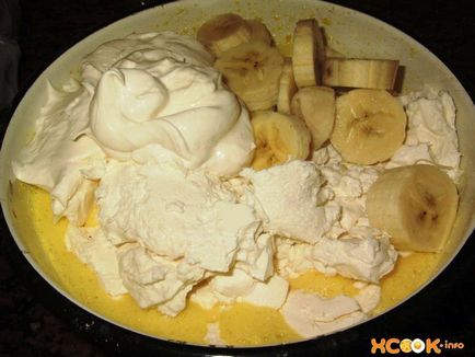 Банановий чізкейк - рецепт з фото, як приготувати випічку з сиром