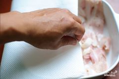 Bacon în cuptorul cu microunde - rețetă pas cu pas cu fotografie - pentru cuptorul cu microunde