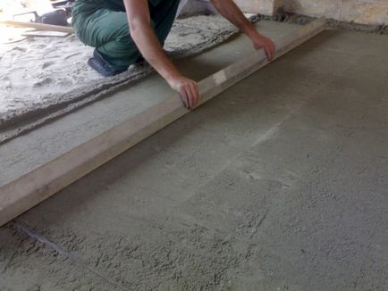 Betonon a garázsban (beton) Betonon garázsban