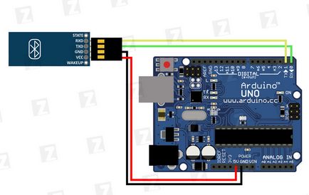 Блютуз hc-06 з'єднання з телефоном і комп'ютером