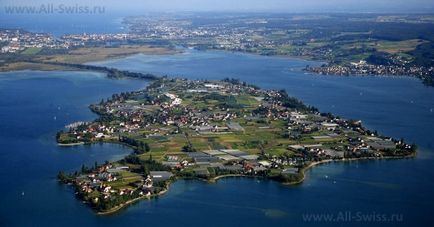 A Bodeni-tó, bodensee, Svájc, Németország, Ausztria