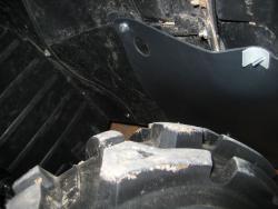 Clapete de noroi de pe apărătoarele din față și din spate ale motorului, ATV-uri