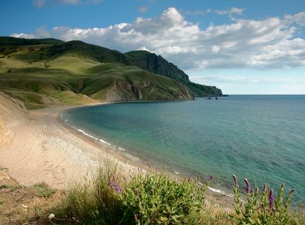 Бухта Капсель в Судаку крим