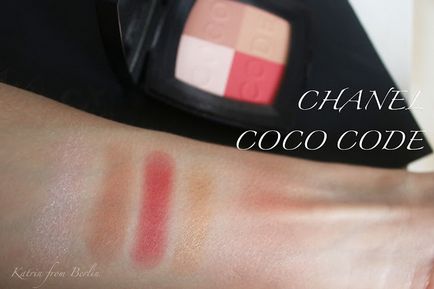 Chanel blush armonie cod coco, primăvara 2017