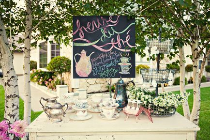 Чайний бар на весіллі з рубрики весільні частування - свадьбаліст все про весілля!