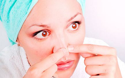Mai degrabă pentru a elimina acnee în condițiile casei - cum să curățați punctele negre pe un nas - rețete în condiții de casă