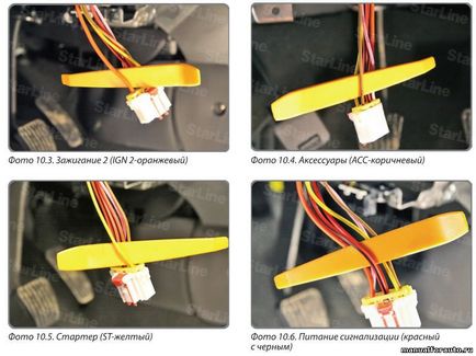 Chevrolet lacetti instalare de alarmă auto daewoo gentra, punctul de conectare al Chevrolet Lacetti, deu