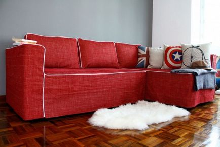 Чохли на диван (36 фото) естетично, практично і функціонально