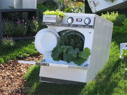 Ce pot face de la o veche mașină de spălat și un frigider
