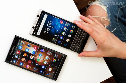 Що вибрати - blackberry keyone або blackberry priv, blackberry в росії