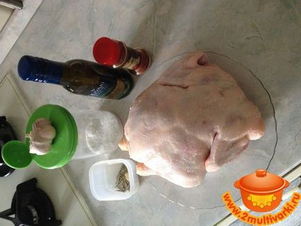 Курча в мультиварці фото рецепт приготування
