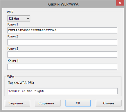 CommView wifi - elemzése és ellenőrzése a vezeték nélküli hálózatok - billentyűk wep