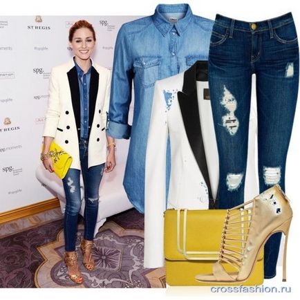 Crossfashion csoport - szekrény a stílus Olivia Palermo (példák gardrób Olivia Palermo) Crossfashion csoport - gardrób stílusában Olivia Palermo