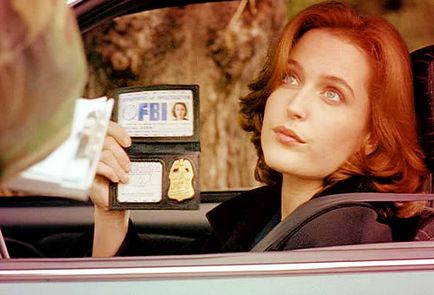 Dana scully agent fbr din materialele secrete serie