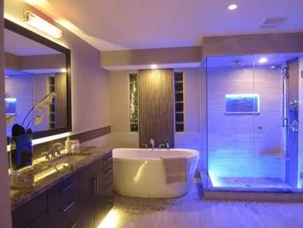 Iluminare decorativă în baie LED, pentru tavan, oglindă, mobilier