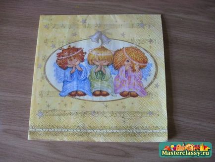 Decoupage üvegekbe ceruzák vagy tollak