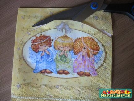 Decoupage tégelyek alatt ceruzák vagy toll (decoupage bankok) Decoupage üvegekbe ceruzák vagy tollak