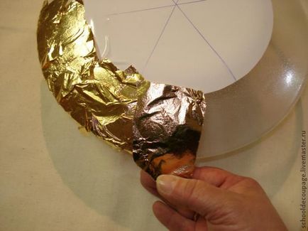 Decoupage és rézkarc Potali (üres terek) Decoupage és a maratás Potali