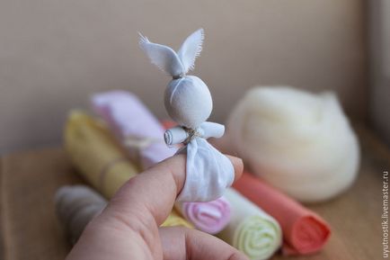 Робимо дитячу народну іграшку «зайчик на пальчик» - ярмарок майстрів - ручна робота, handmade