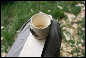 Дерев'яна чашка своїми руками