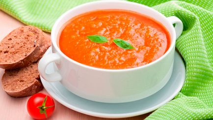 Дитячий томатний суп-пюре з помідорів