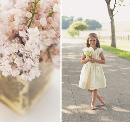 Дівчатка-квіткарки кращі образи для весільного торжества