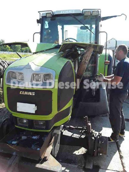 Diagnózis Deutz motor és Detroit Diesel-site