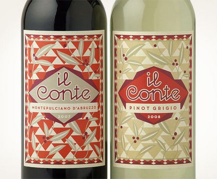 Design de etichete de vin