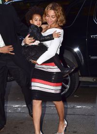 Fiica lui Beyonce - o copie mică a unei vedete mari