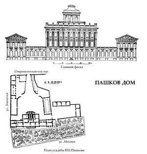 Casa lui Pashkov este