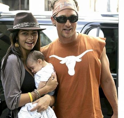 Két Matthew McConaughey és Camila Alves