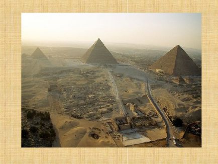 Єгипетські піраміди - історія, презентації